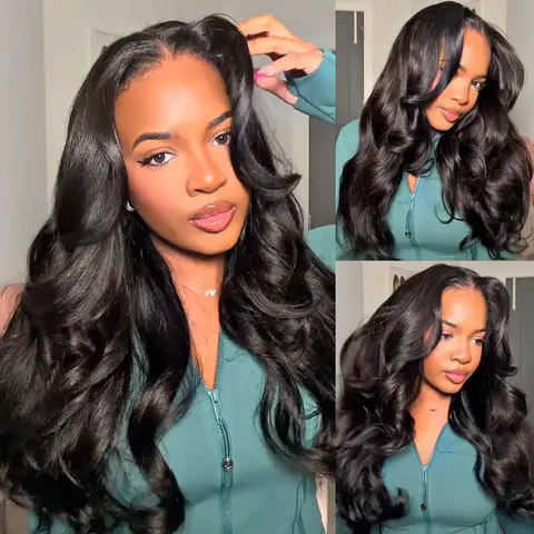 Recool Hair Yaki Loose Body V Part Wig Burmese Curly Yaki Straight Invisible Drawstring Human Hair Wig 180% 250% Density Real Scalp No Leave Out Glueless Wig High-Quality 100% Human Hair Beginner Friendly #tiktokshopstockup