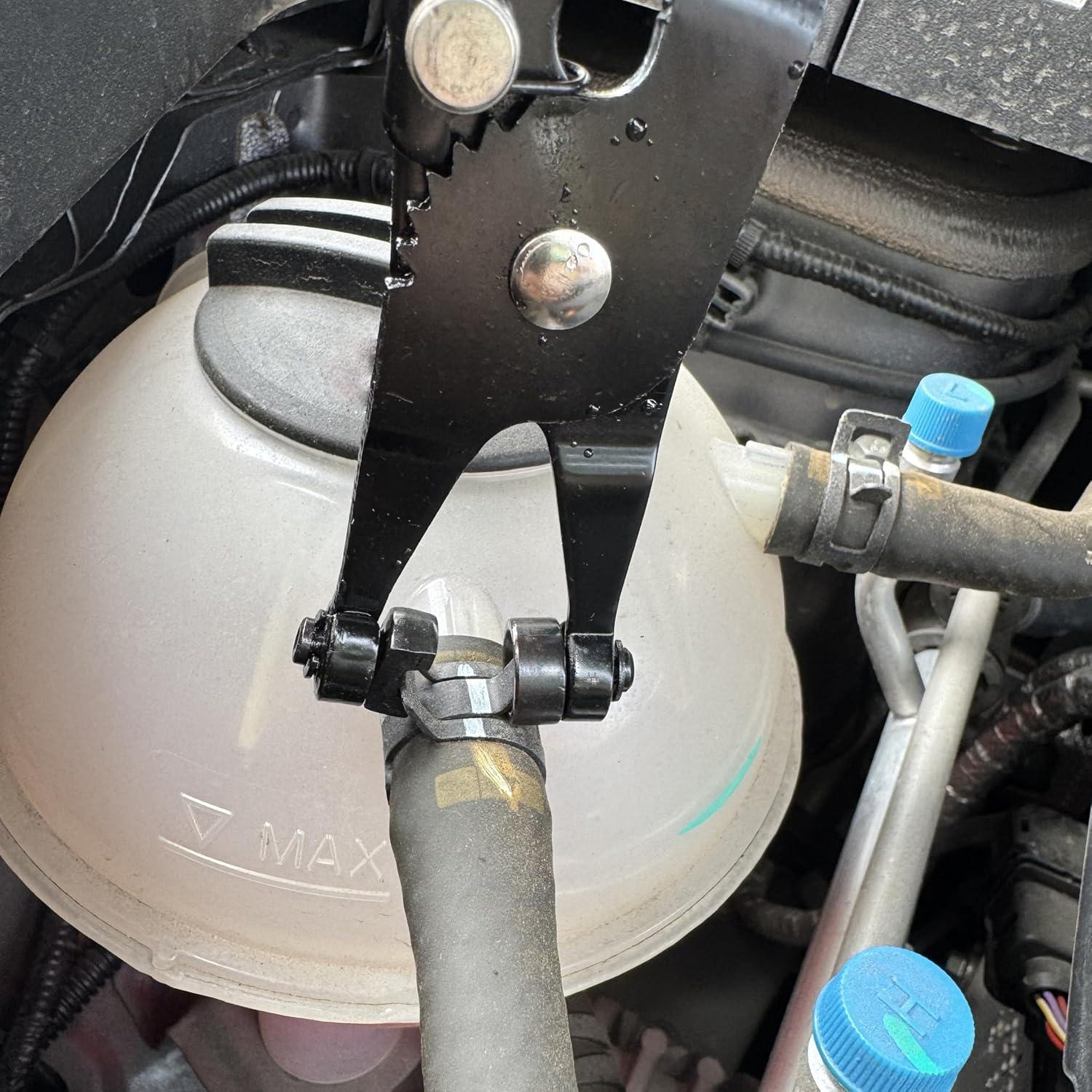 DABATR Hose Clamp Pliers, Automotive Hose Clamps Pliers Repair Tool with Swivel Flat Band for Removal and Installation of Ring or Flat Type Hose Clamps, Spring Clamp Pliers Hose Clamp Removal Tool