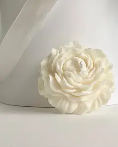 Peony Decorative Candle, Home Decor Accent for Living Room & Bedroom