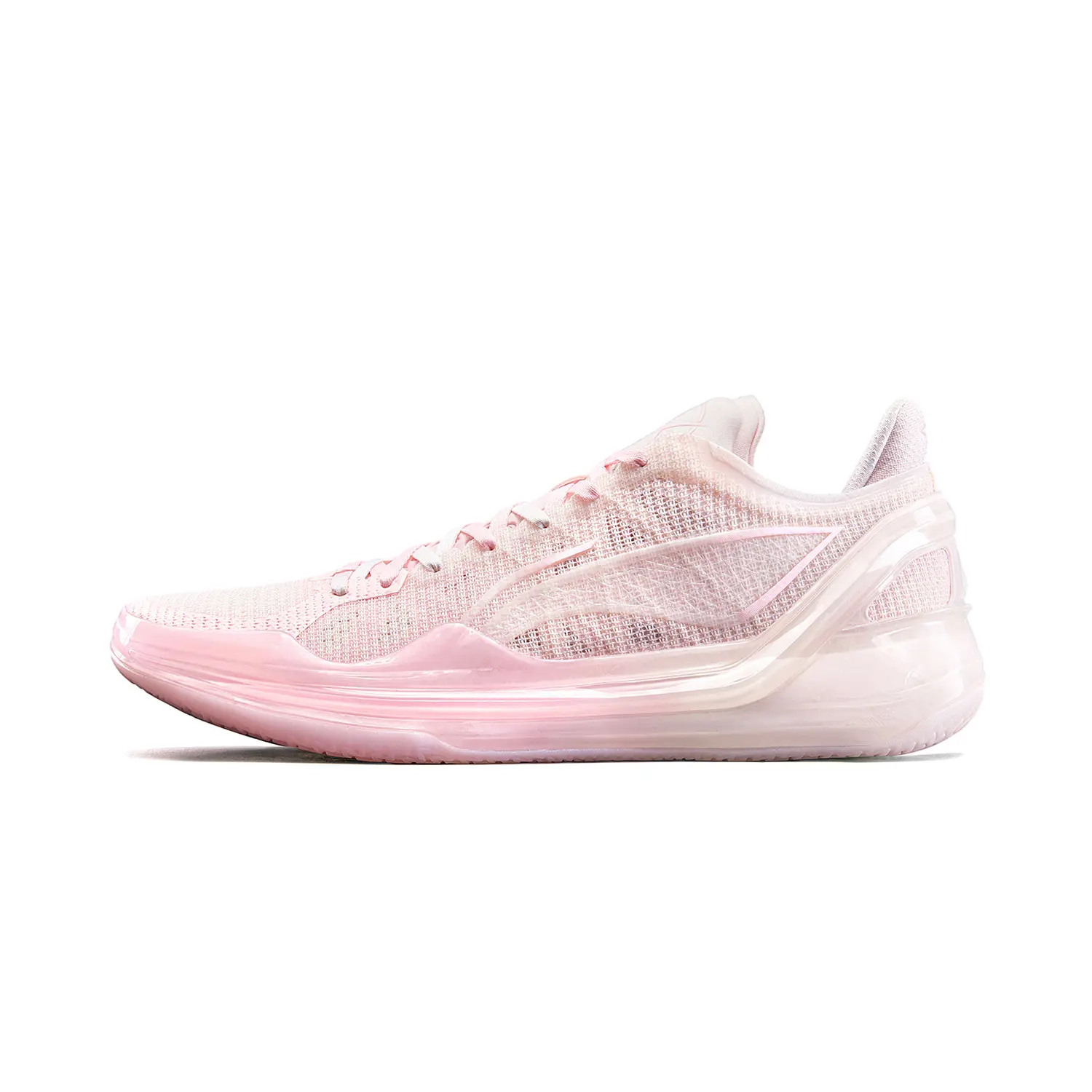 Men's LiNing Blade 4V2 Athletic Basketball Shoes - Low-Top, Cushioning, Slip-Resistant, Supportive, Lightweight, Rebound-Enhanced, Pink