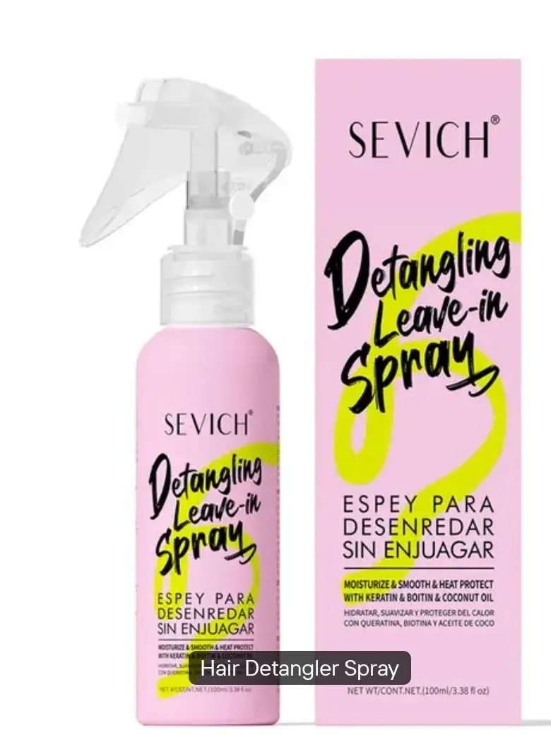 Detangling leave-in spray