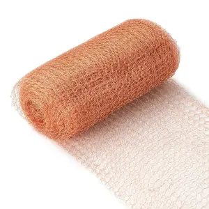 1pc 100% Pure Copper Mesh Roll, Garden Hardware Mesh, DIY Craft & Building Repair Mesh