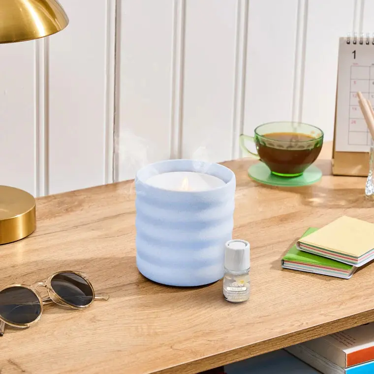 Lifelines® Flameless Candle Diffuser - Bubble Blue