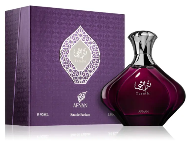 Afnan TURATHI PURPLE Women's EDP - Luxury Women's Fragrance, Floral Oriental Scent, Citrus Rose Notes, Flowers, 3.0oz (90ml) Daily Wear Beauty & Personal Care Item