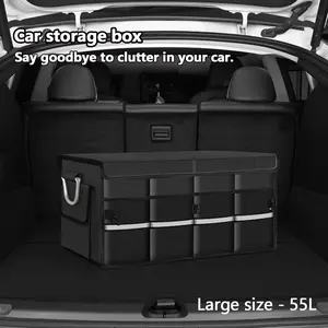 Car Trunk Organizer - Large Capacity Foldable Storage Box for Vehicles - Universal Car Trunk Storage Box - Car Accessories - Suitable for all car models
