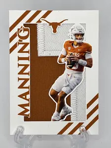 Arch Manning Texas Patch Card – Limited Edition | Unique Patch
