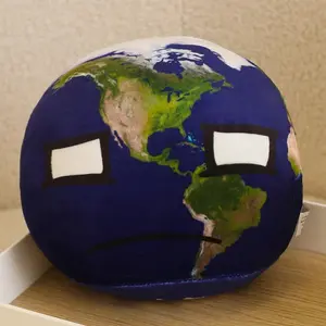 Planet Pillow Plush Toy 10 Styles Earth Moon Sun Mars Doll Children's Cognitive Stuffed Doll Ornaments Polandball Pillow