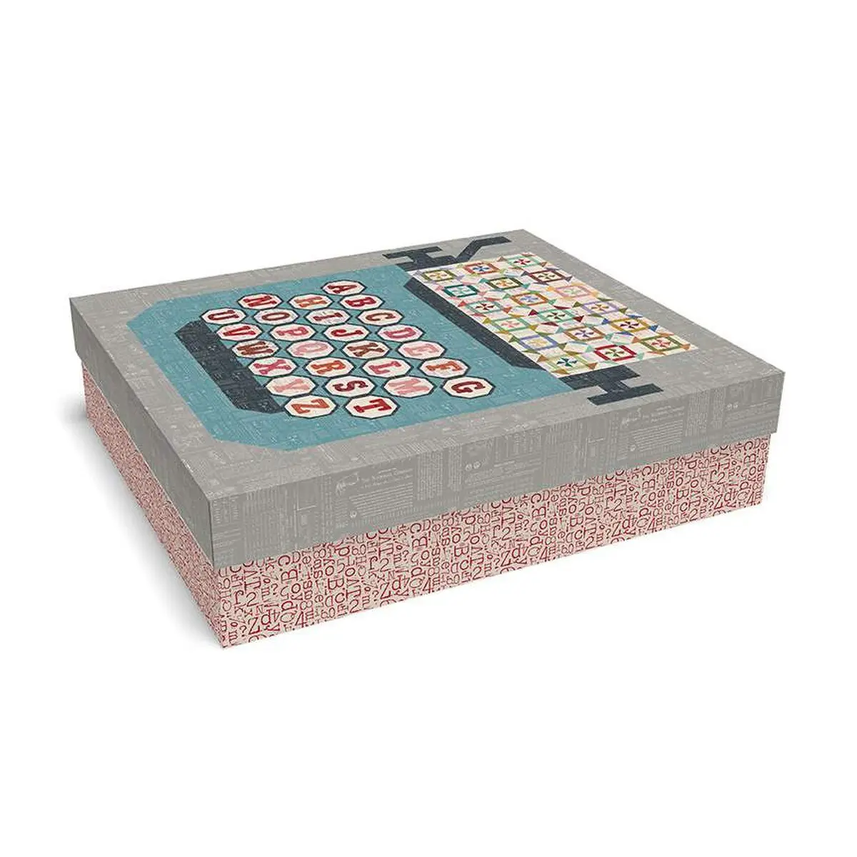 Fabric Riley Blake Lori Holt Just My Type TYPE/ography Quilt Kit KT-16850