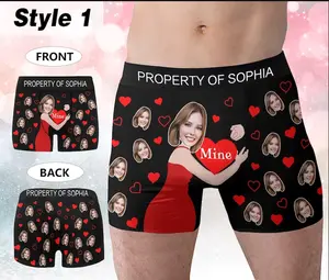 Personalized Face boxers with Name, Custom Wedding Gift for Bridegroom, boxer with Face, Popular Anniversary Gift, Funny Men boxer, Gift For Him ethika boxers Fabric Menswear Briefs Customized underwear underwear for men mens underwear ethika boxers