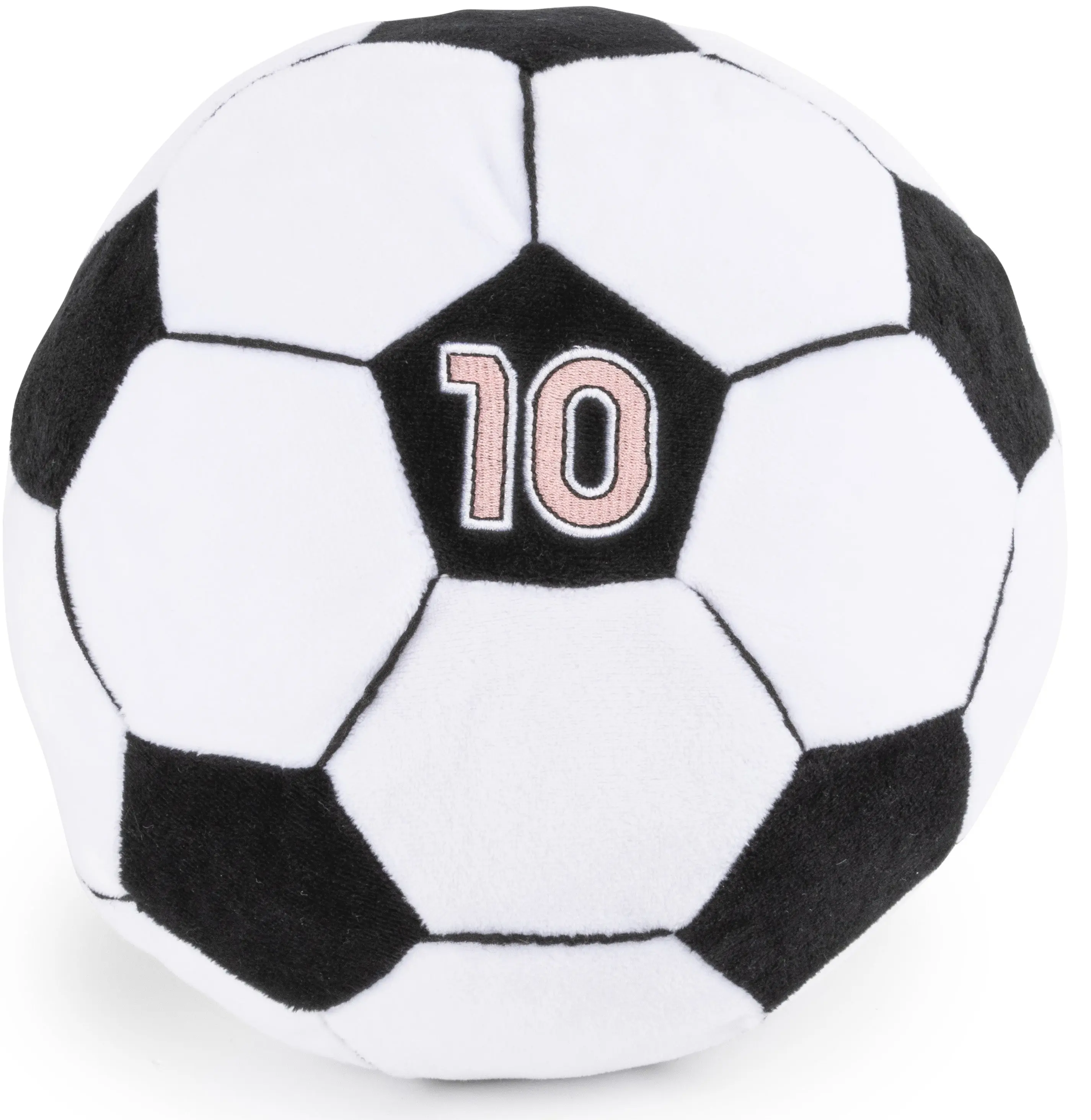 Jay Franco Official Licensed Messi Soccer Ball Plush Pillow Buddy - 8in Sports Fabric Collectible, Ultra-Soft Plush Texture Stuffed Pillow for Soccer Lovers, Lightweight White Bedding Accessory for Cozy Bed Setup & Lounge, Collectibles