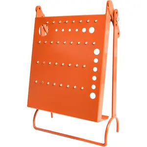 Ladder Platform Accessory, Ladder Work Platform System,Anti-Slip Extension Ladder Tool, Heavy Duty Ladder Work Stand System Accessories Holds 400 Pound (Orange) (Orange)