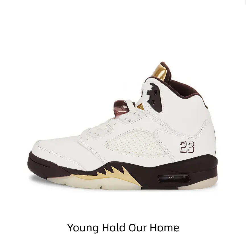 Cream White & Chocolate Brown Color Block High Top Trainers, Serrated Shark Tooth Sole, Shock Absorbing Sole Unisex Casual Street Sneakers