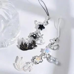 2 Pieces Koi Star Bead Hanging Chains, Multifunctional Phone Strap and Car Accessories, Perfect Couple Phone Chain, Cell Phone Charm, Phone Accessory
