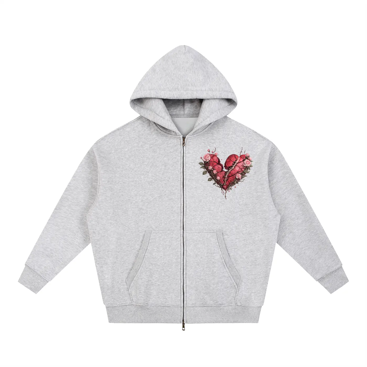 Essential Oversized Fleece Boxy Hoodie