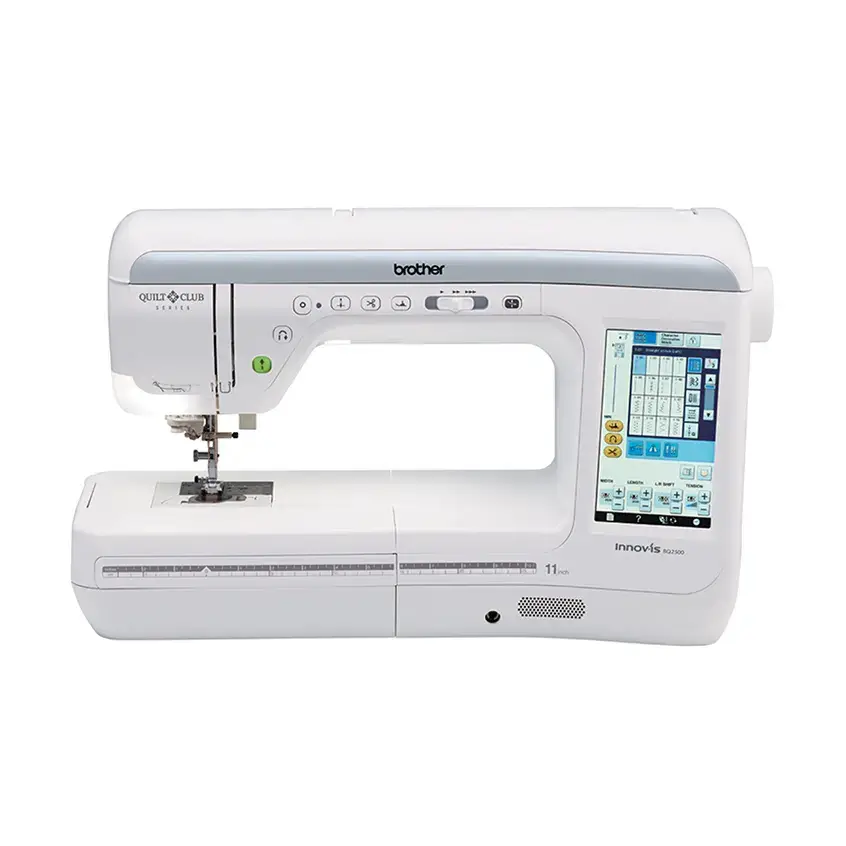 Brother Innov-ís BQ2500 Quilt Club Series Sewing and Quilting Machine, 1,050 stitches per minute, 11.25" workspace, 110v-120v ac, 15 presser ft, 22.48" w x 11.18" d x 13.07" h, 15 Presser Feet
