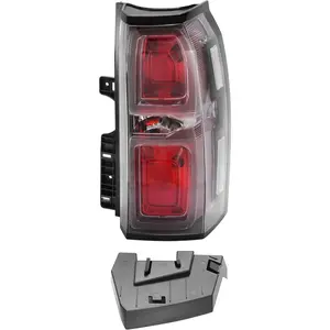 KUAFU LED Tail Light Right Compatible with 2015-2020 Chevrolet Chevy Suburban Tahoe Taillights Tail Lights Lamp W/Bulb Replacement for GM2801264 84467059 23407433 Right Passenger Side