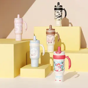 Spooky Szn Aesthetic Tumbler 1220ml - "CURRENCIA'S Sherberd's Stary" Vintage Ghost Story Design - Cute & Creepy Halloween Stainless Steel Cup with Straw - Large Water Bottle for School, College, Office -TikTokMadeMeBuyIt | Unique Gift for Her,Water bottle