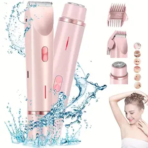 Hot Sale Women Electric Shaver, Underarm & Private Area Hair Trimmer, Full Body Use for Arms Legs Hair Remover Epilator