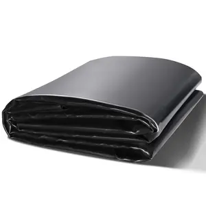 VEVOR Pond Liner, Summervibes, 20 x 25 ft 45 Mil Thick, Pliable EPDM Material Pond Skins, Easy Cutting Underlayment for Fish or Koi Pond, Waterfall Base, Water Features, Water Gardens, Fountains, Black