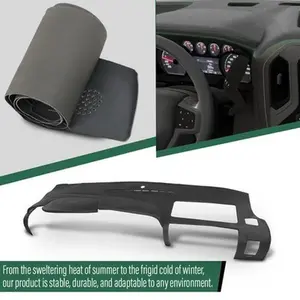 Soft TPE Dash Board Cover Fit For 2007-14 Silverado 1500 LS LT WT Sierra SL