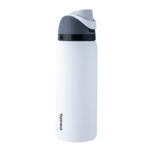 32oz FreeSip SWAY Stainless Steel Vacuum Flask Drinkware with Straw, Portable Lid 24-hour insulation