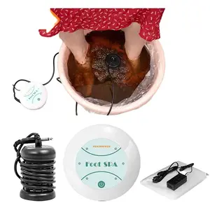 Portable Salon Body Detox Machine Ionic Foot Bath Detox Spa Machine No Basin, Without Feet Color Will Change Model relaxation tool homemassager home use detox spa, Without Basin