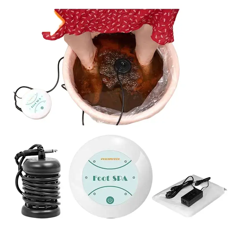 Portable Salon Body Detox Machine Ionic Foot Bath Detox Spa Machine No Basin, Without Feet Color Will Change Model relaxation tool homemassager home use detox spa, Without Basin