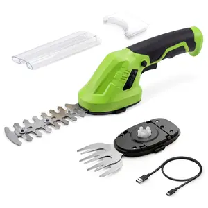 Type-C Charging Mini Pruning Tool, 7.2V Cordless Hedge & Grass Trimmer for Daily Yard Maintenance - SummerVibes