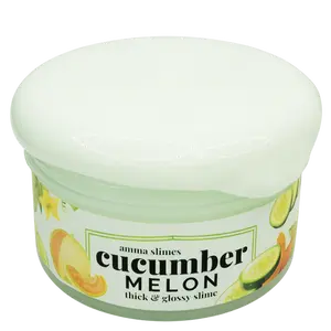 Amma Slimes • Cucumber Melon Thick and Glossy Slime