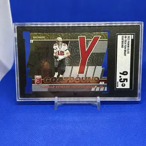 PANINI ELITE GB-TB24 Tom Brady Goatbound Case Hit SGC 9.5 Football Card by Panini