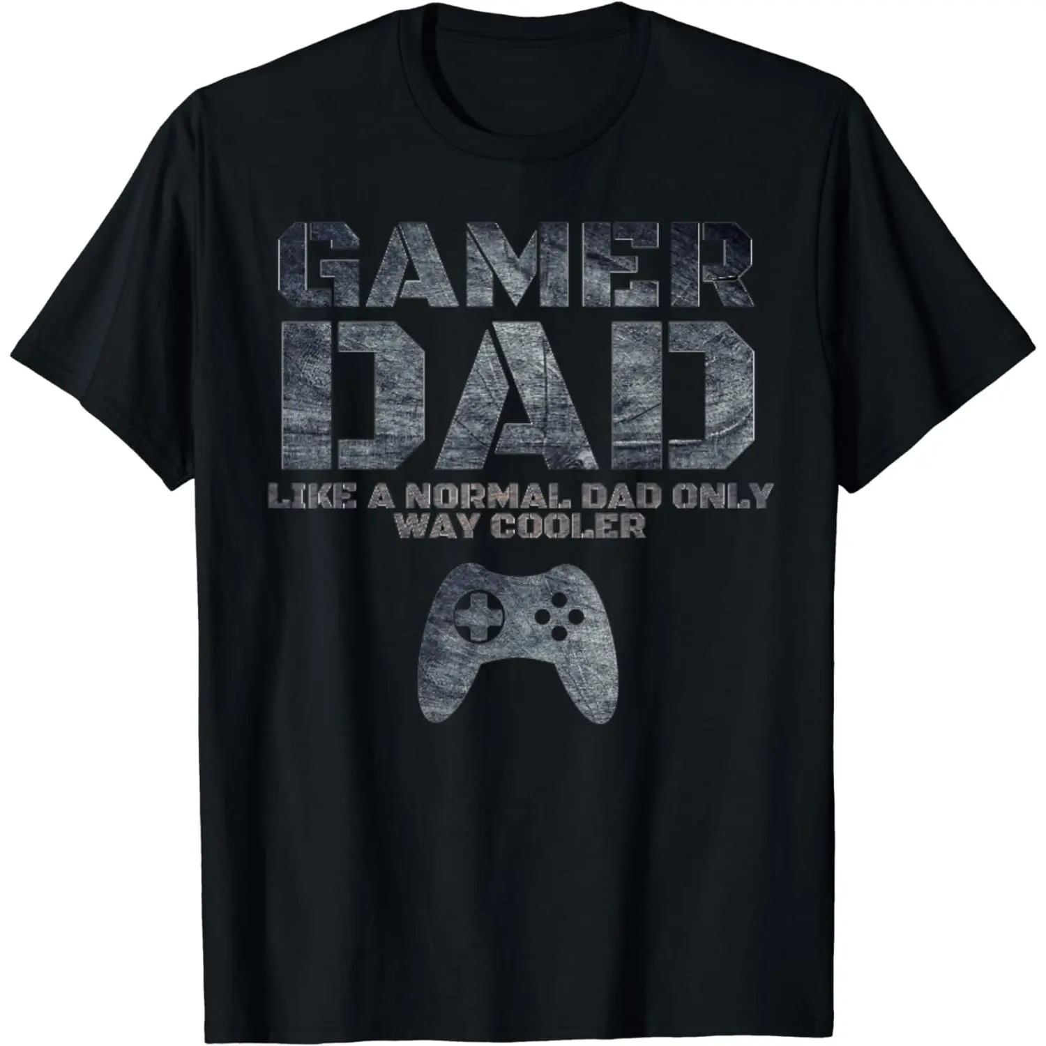 men gifts [100% Cotton] Gamer Dad T-Shirt With Bold Text And Cool Controller Design For Gaming Enthusiasts.