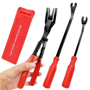 3 Pcs Clip Remover Tool, Clip Pliers Set Fastener Removal Tool , Auto Trim Removal Tool Kit Pry Tool Set Car Door Panel Dashboard Repair Kit