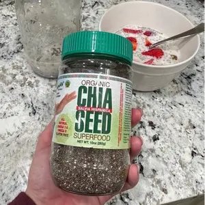 Organic Chia Seed Superfood - 10 oz - Omega-3, Protein, Fiber Supplement - GLP-1 Support - Keto & Paleo Friendly - Vegan, Non-GMO, Gluten Free