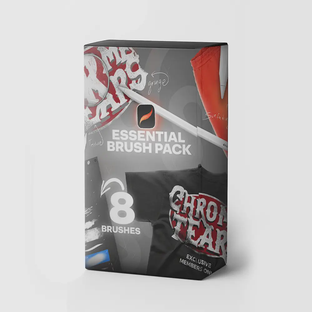 8 Essential Procreate Brush Pack