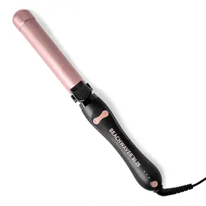 The Beachwaver Co. B1.25 Rotating Curler - Midnight Rose, 1.25-Inch Automatic Ceramic Curler for Medium-to-Long Hair, Auto-Shut Off, Travel-Friendly, Dual Voltage