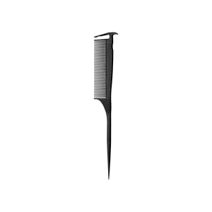 Kiss Colors & Care Carbon Fiber Axe Rat Tail Parting Comb