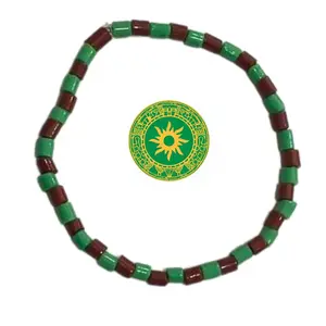 Ilde Tradicional Otuto Opon Elastizado – Pulsera Religiosa Yoruba | Inshe Miami