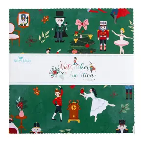 Nutcracker Tradition 10" Squares by jennifer Long for Riley Blake