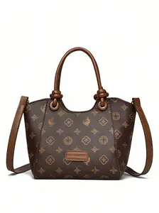 Elegant Vintage Floral Handbag, Versatile Shoulder Bag, Daily Commute Crossbody Bag, Stylish and Durable Accessory