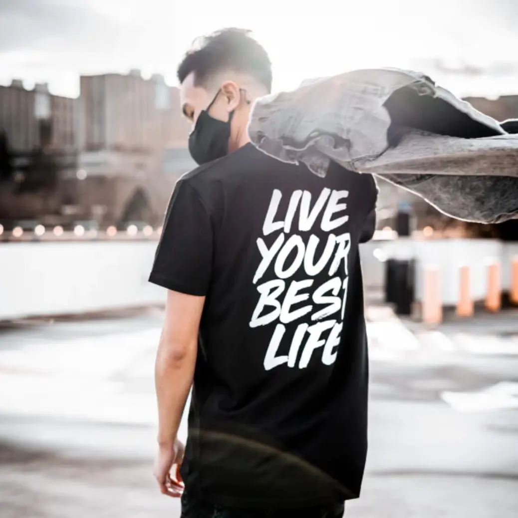 Live Your Best Life T-Shirt - Printed in the US