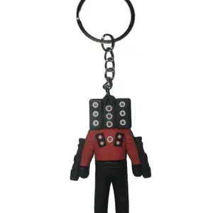 Skibidi Toilet Titan Speakerman Keychain