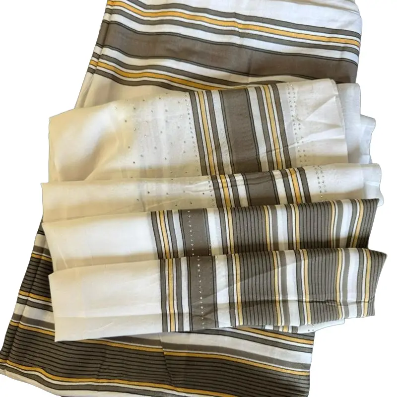 Somali Subeciyad Baati and Qafiif Garbasaar Traditional Fabric with Elegant Stripes.