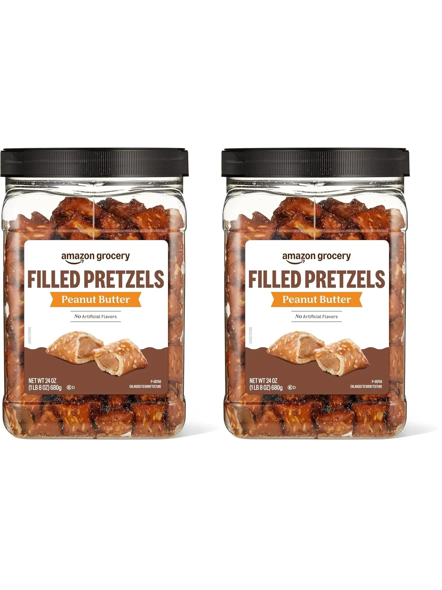 Amazon Grocery, Peanut Butter Filled Pretzels, 24 Oz
