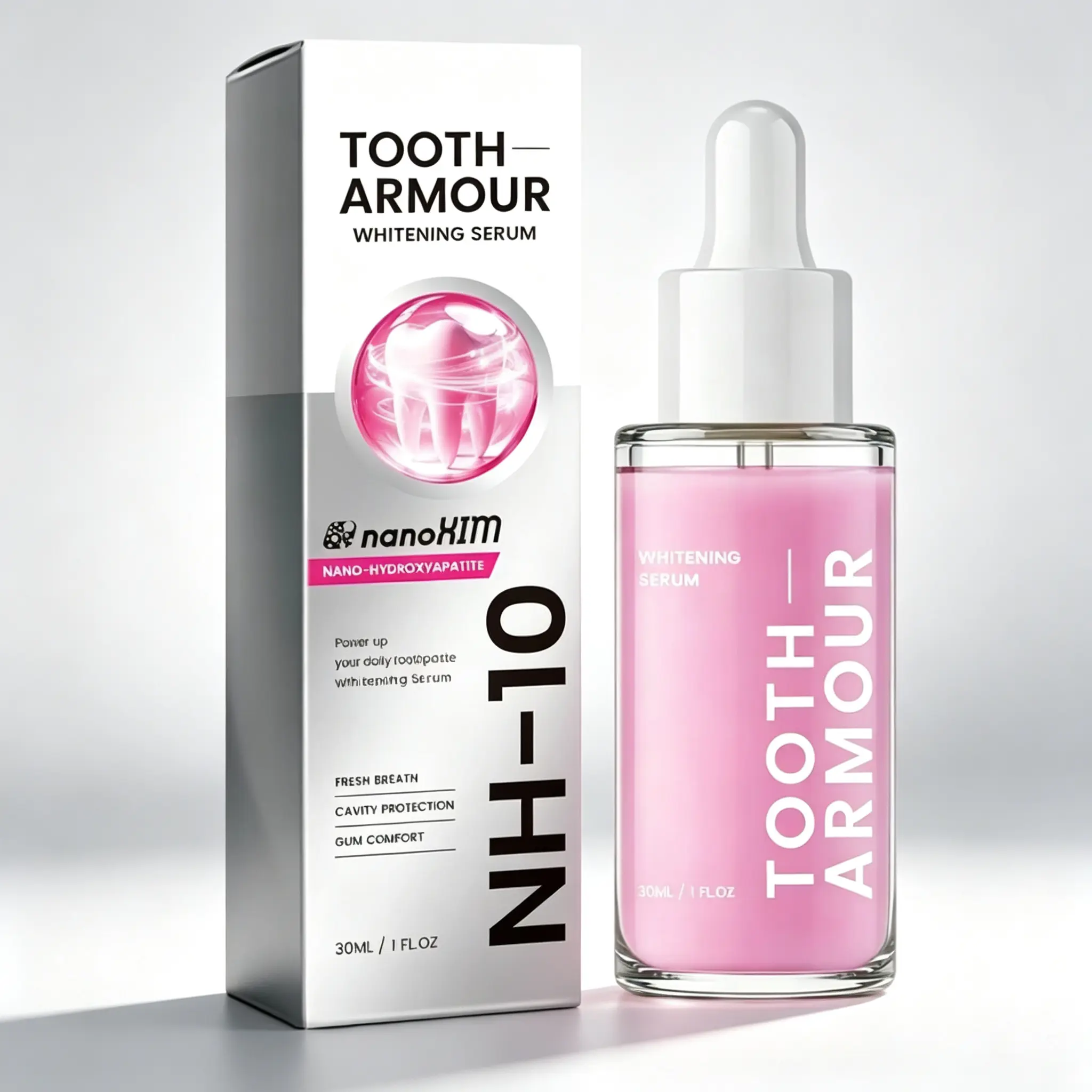 Tooth Armour Nano Hydroxyapatite Serum | Enamel Repair, Sensitivity Relief & Cavity Protection | 30 ml Remineralizing Dental Care