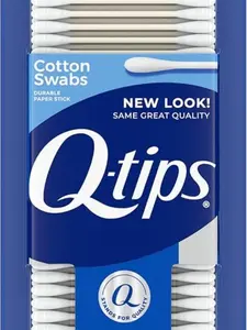 Q-tips Cotton Swabs For Hygiene and Beauty Care Original Cotton Swab Made With 100% Cotton 625 Count