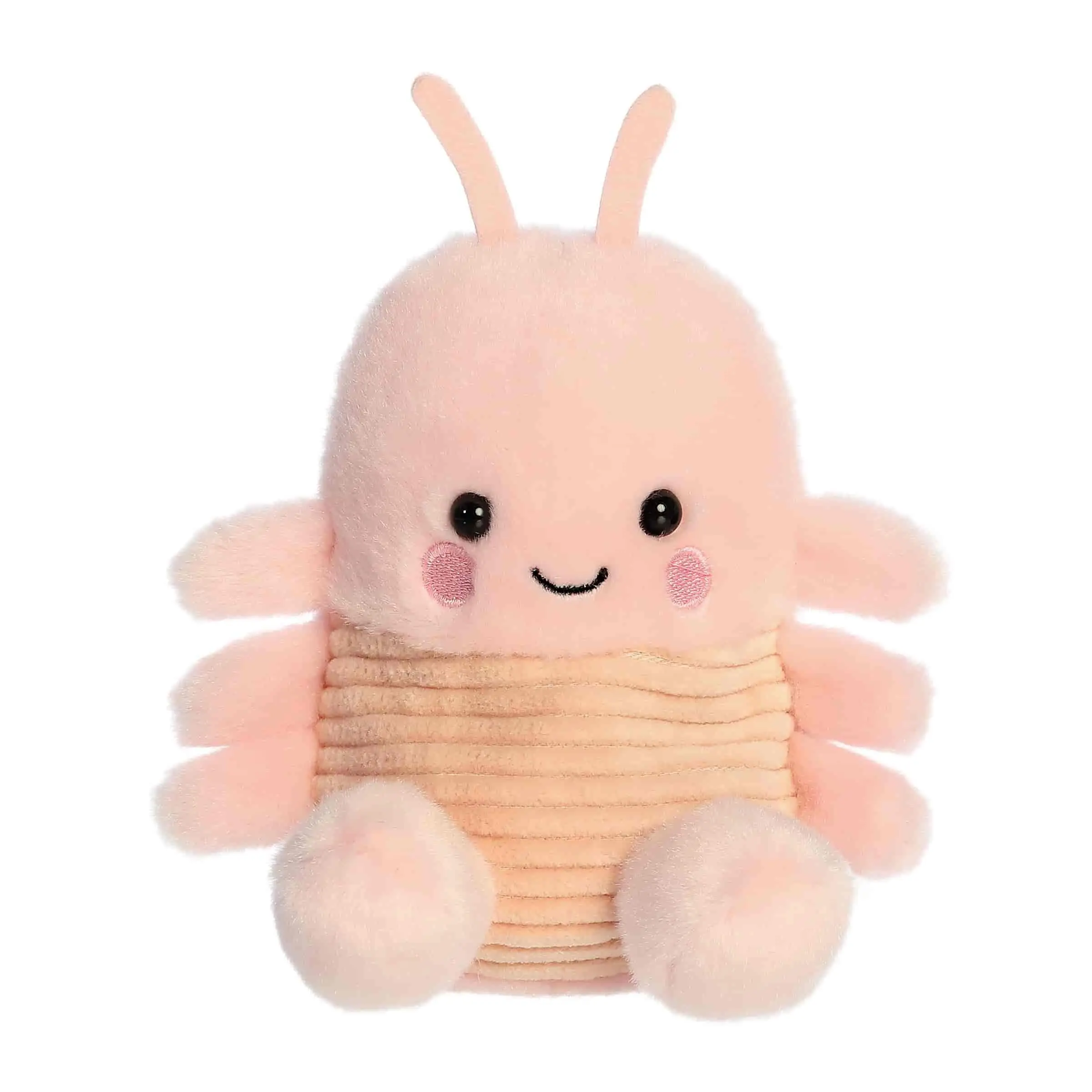 Palm Pals Adorable Augustin Shrimp 5.5 inch Small Soft Plush Collectable Stuffed Animal