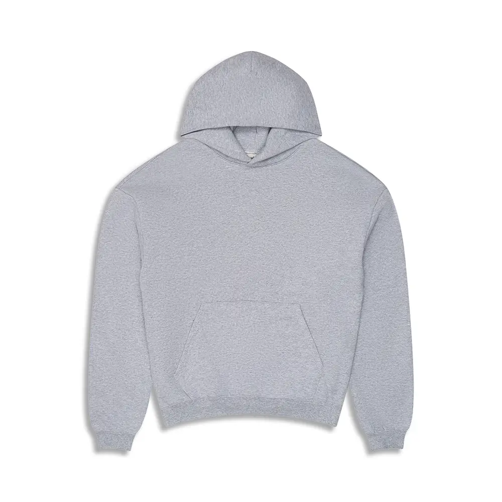 600 GSM 'Heather Grey' Core Hoodie