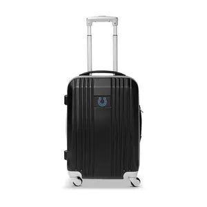 Denco NFL 21 Inch Carry-On Hardcase 2-Tone Spinner Gray