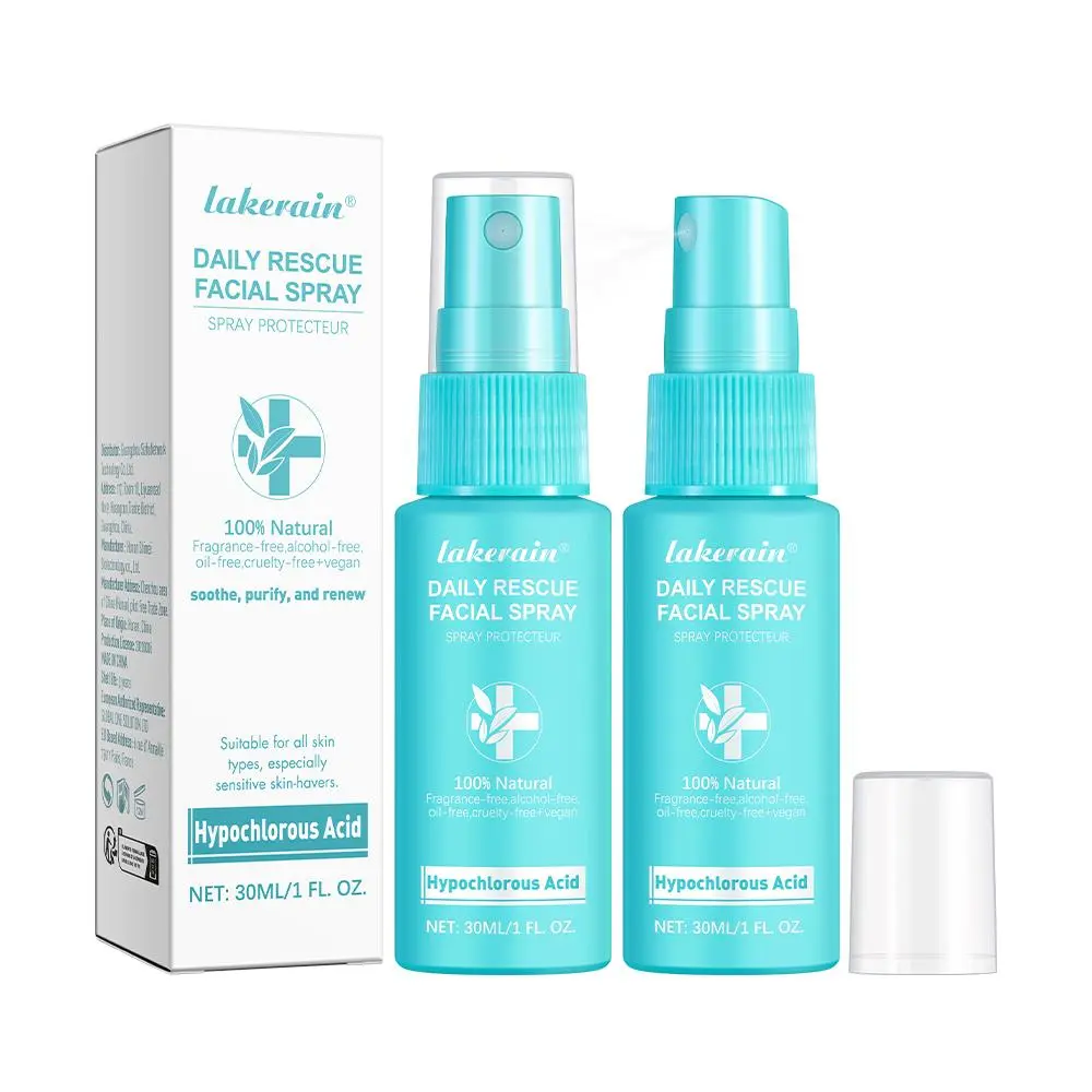 Moisturizing Facial Spray, Face Mist Spray, Hypochlorous Acid Spray, Soothing Ph Balancing Toner for Face, Facial Treatment Suitable for All Skin Types, Sensitive