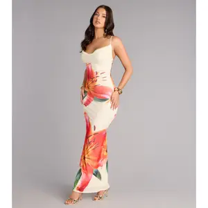Vacation Booked Floral Maxi Dress